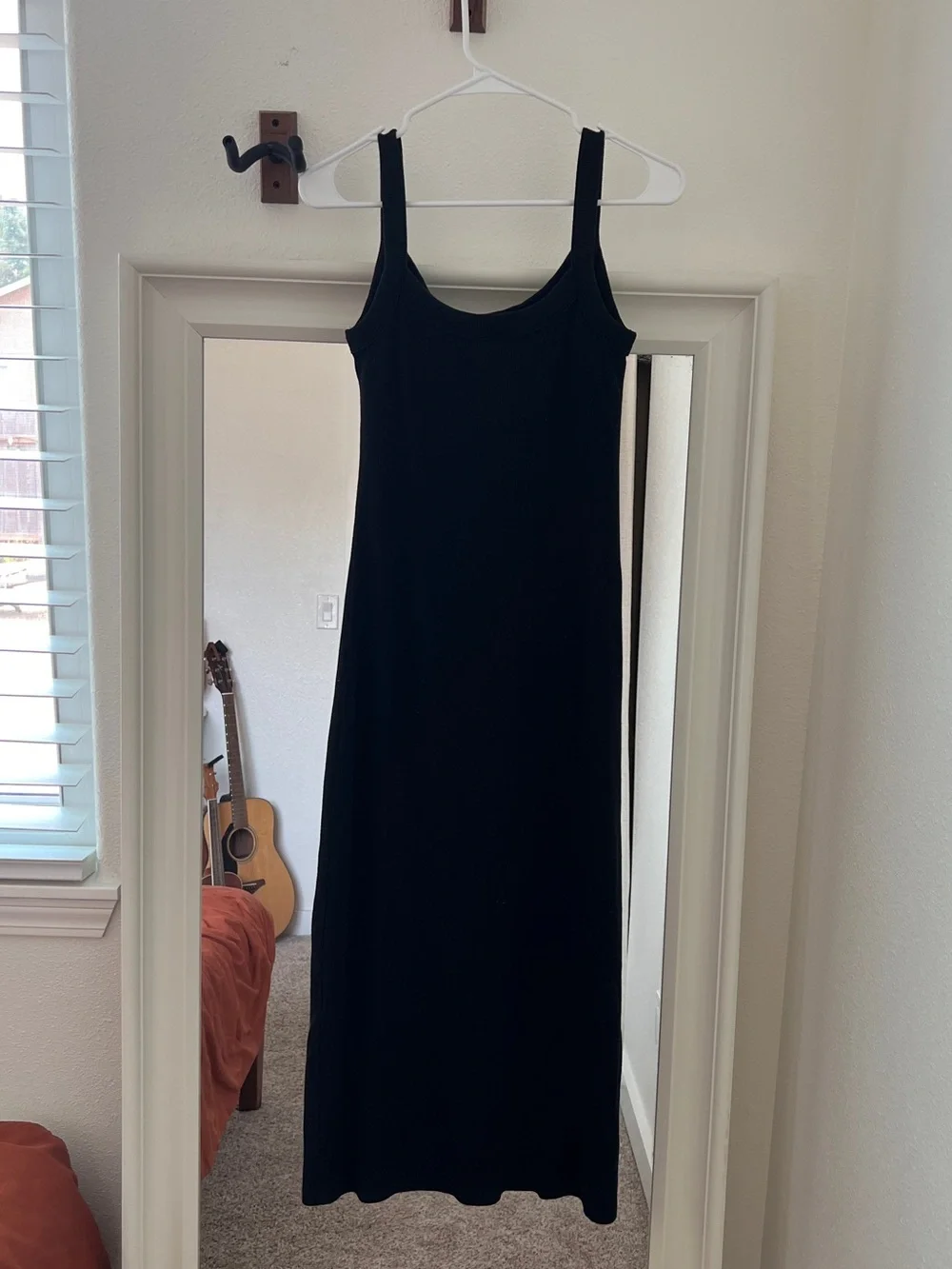 Abercrombie & Fitch Bra-Free Essential 90s Rib Dress